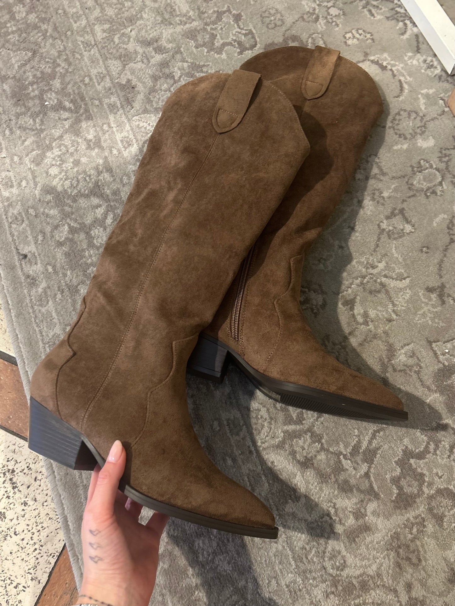 STIVALE TEXANO TAUPE