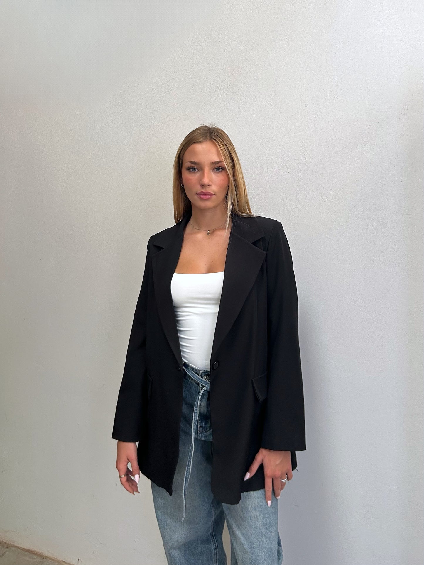 BLAZER OVERSIZE NERO