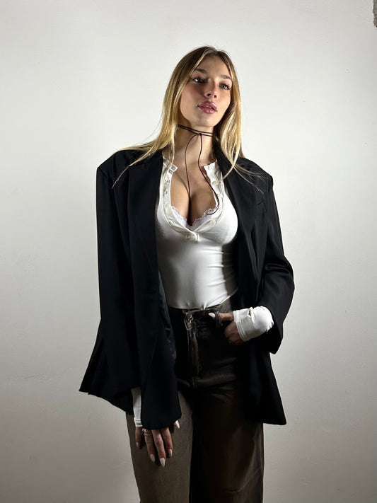 BLAZER OVERSIZE nero