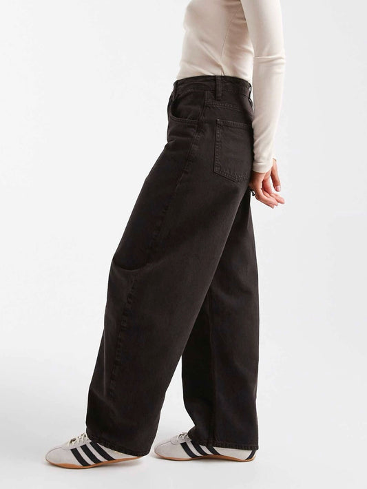 JEANS BARREL - choco