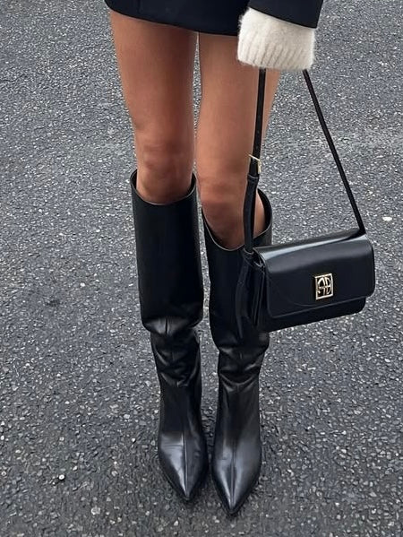 STIVALE ALTO CON TACCO