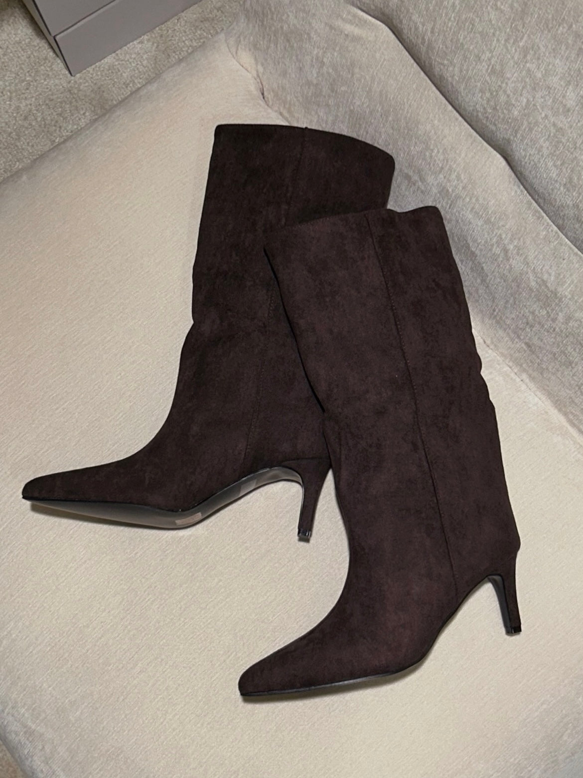 STIVALE ECO SUEDE - choco