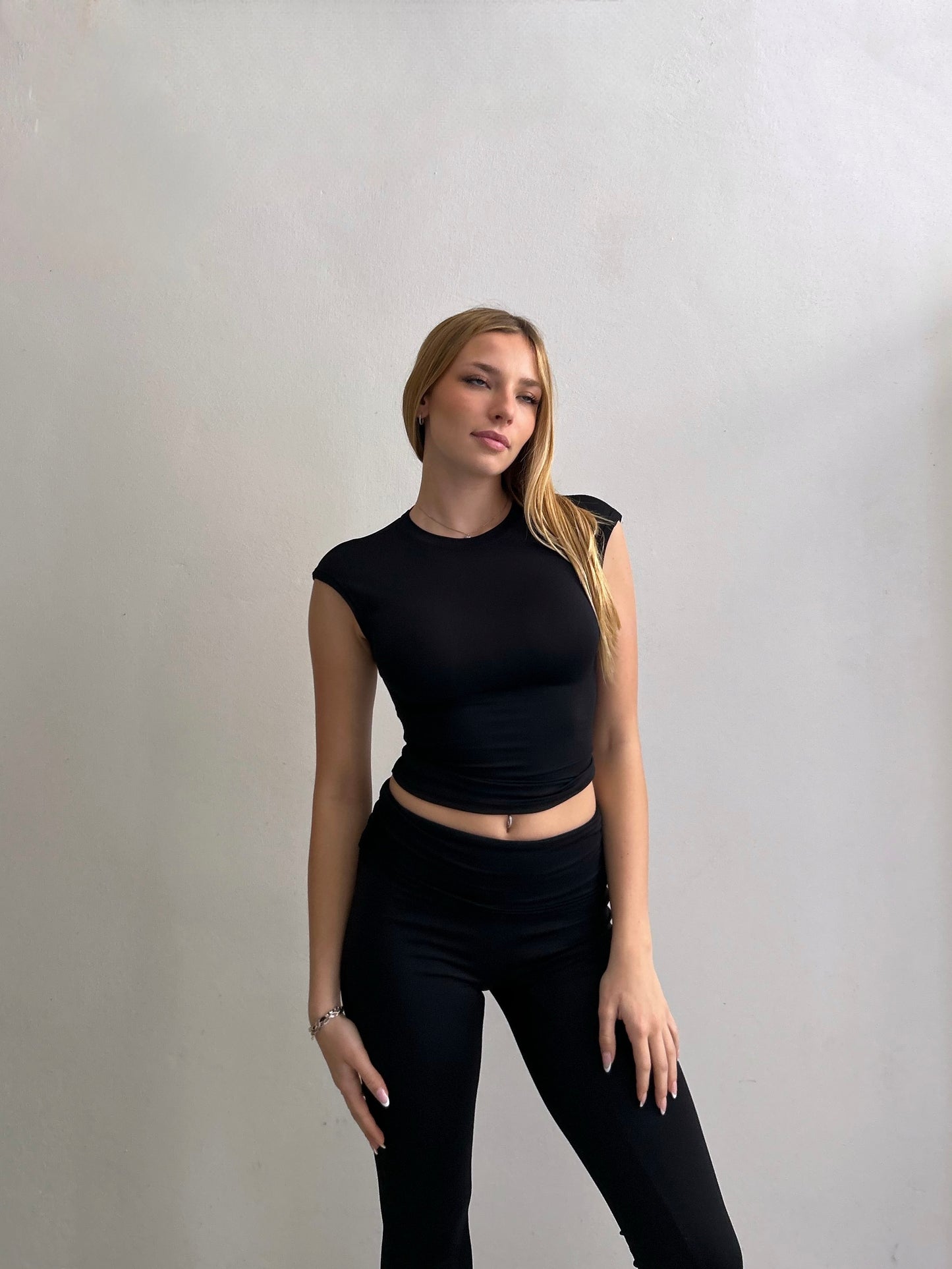 Top Schiena Nuda NERO