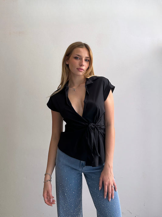 Camicia nodo NERA