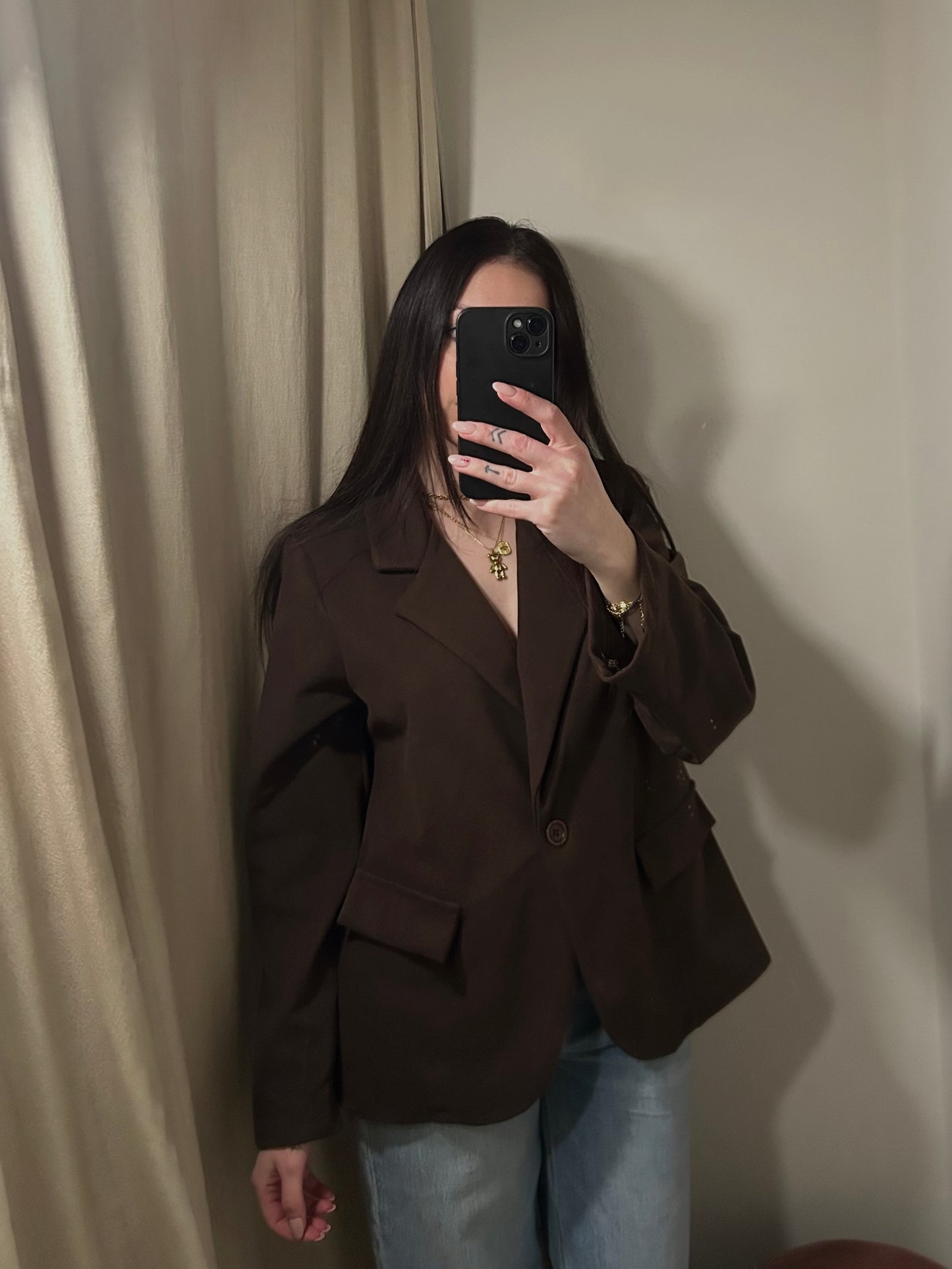 BLAZER CIOCCOLATO