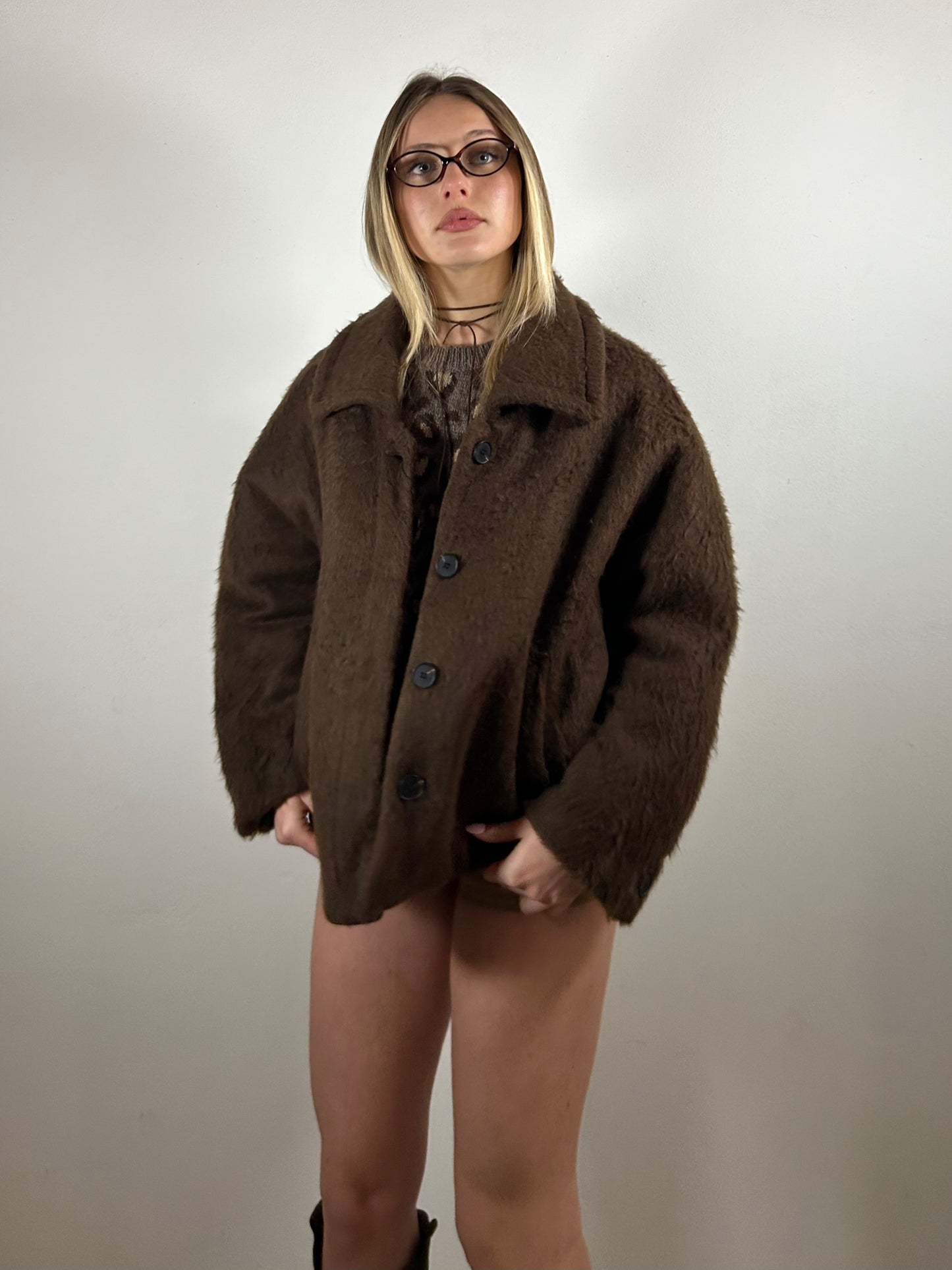 CAPPOTTO CORTO - choco