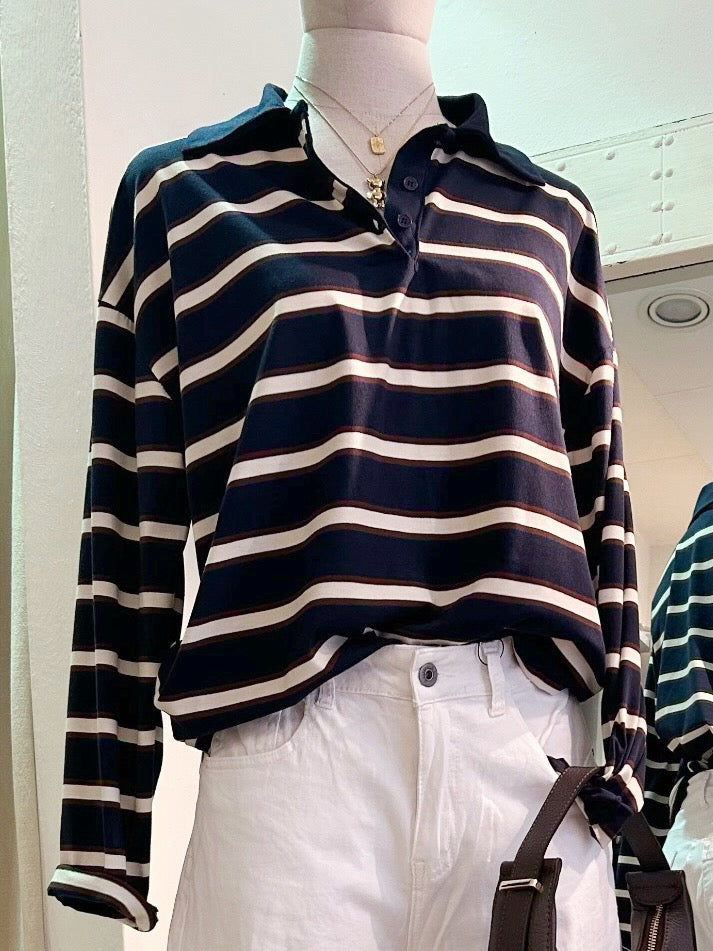 Polo a righe
