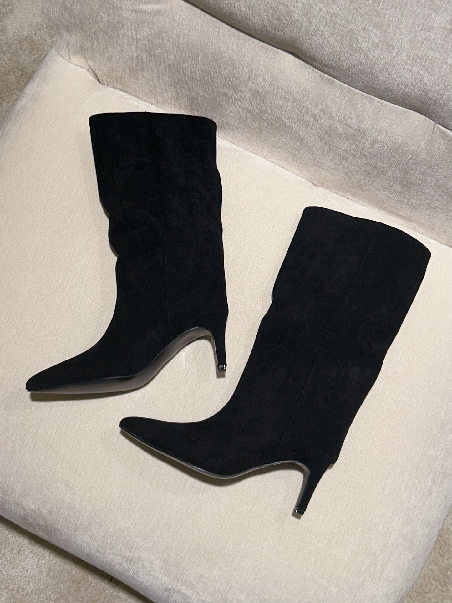 STIVALE ECO SUEDE - nero