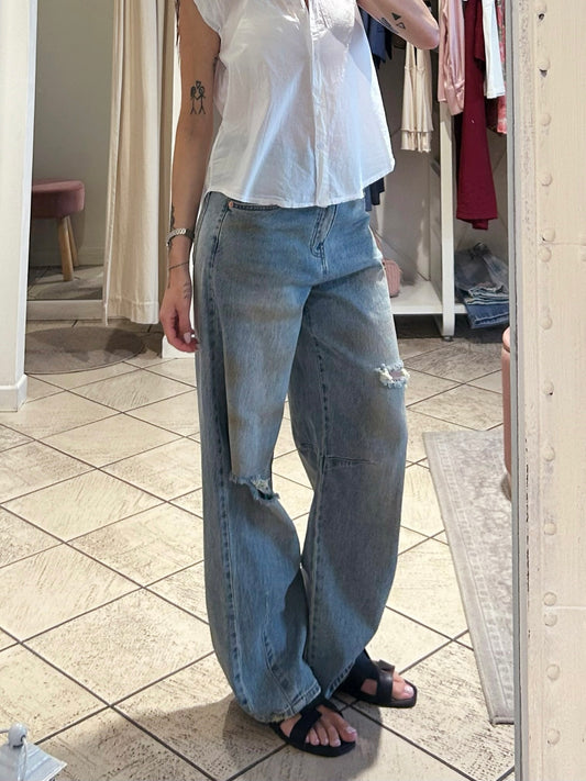 Jeans Baloon Sabbiato