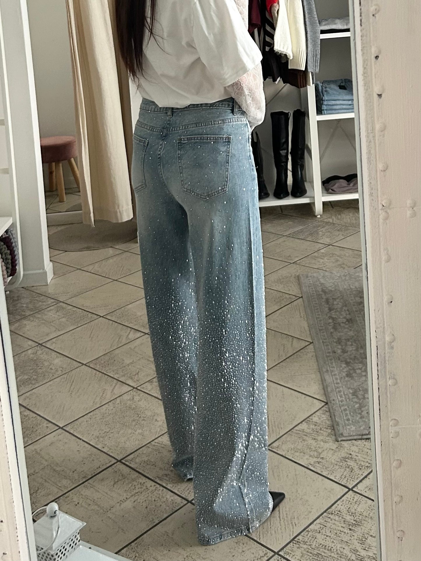 JEANS STRASS 2