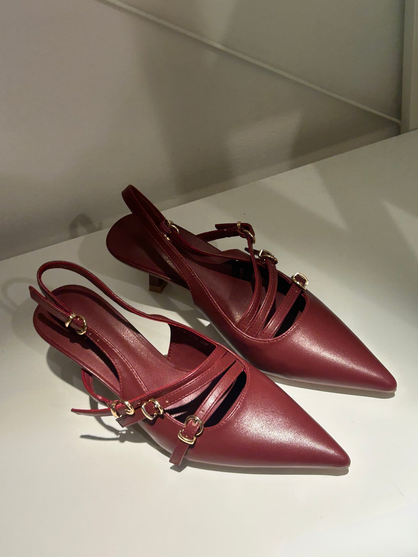 SLINGBACK - Bordeaux