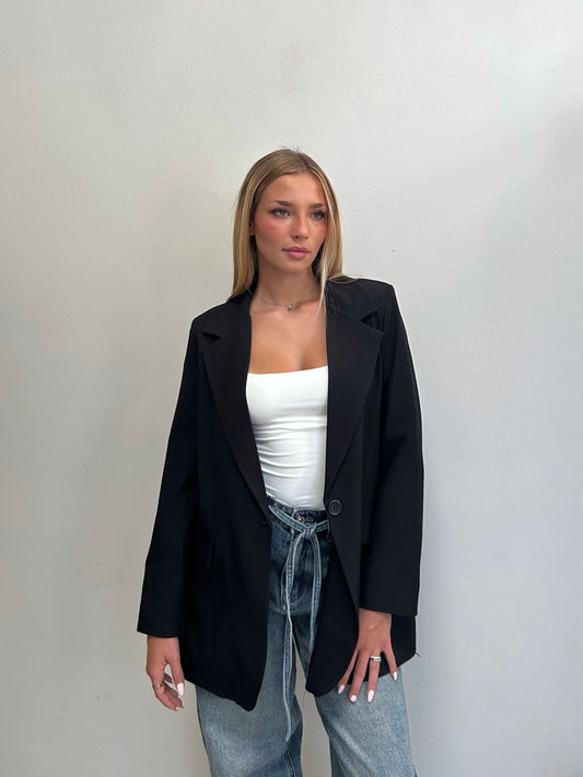 BLAZER OVERSIZE NERO