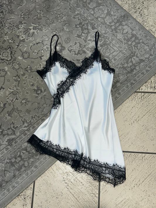LACE TOP BIANCO