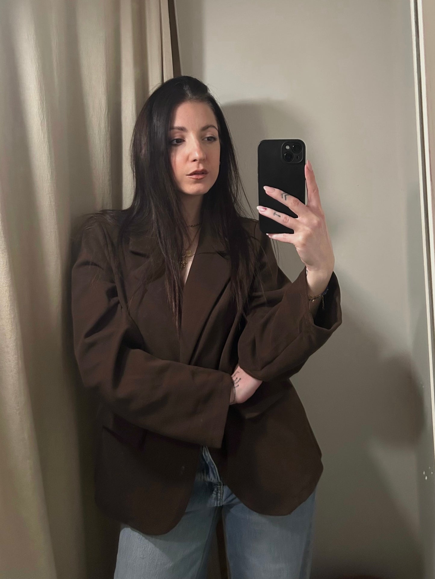 BLAZER CIOCCOLATO