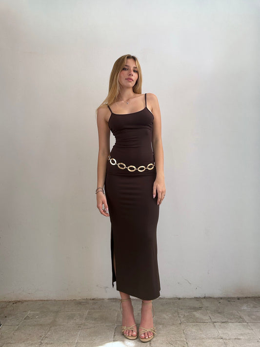 Dress Midi CIOCCOLATO